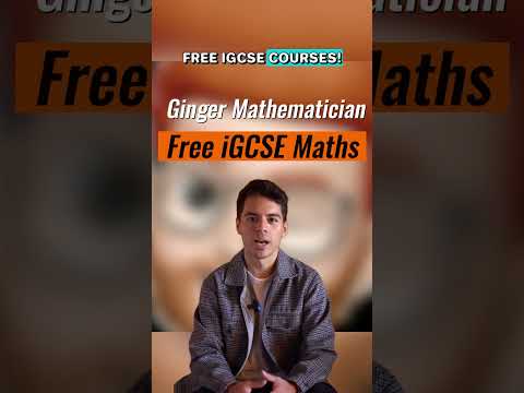 Free iGCSE Maths Course?! Yes, Please! 🙌 (Link in Bio)