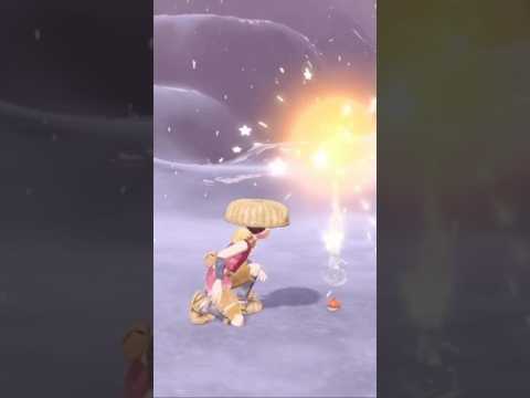 The true definition of a “fateful encounter” ❤️ my new buddy. #pokémon #gameplay #pokemon