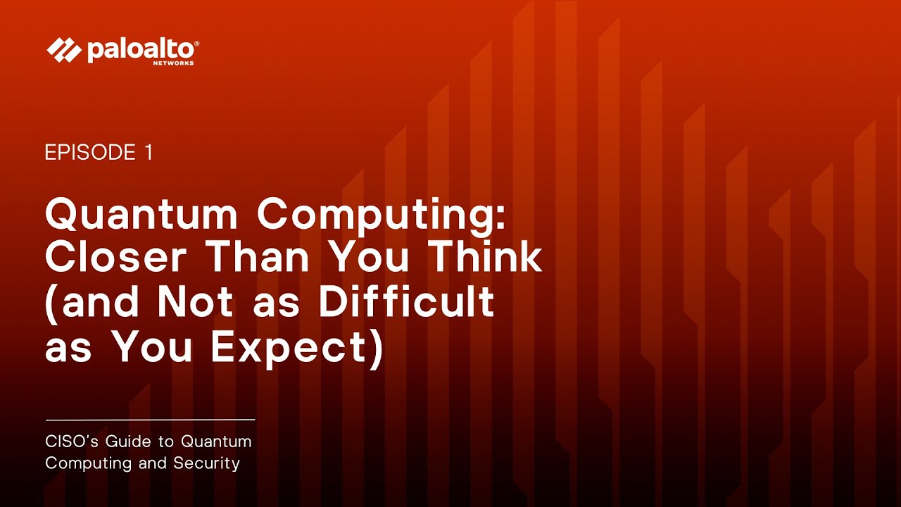 CISO's Guide to Quantum Security: What You Need to Know ๐ (Episode 1)