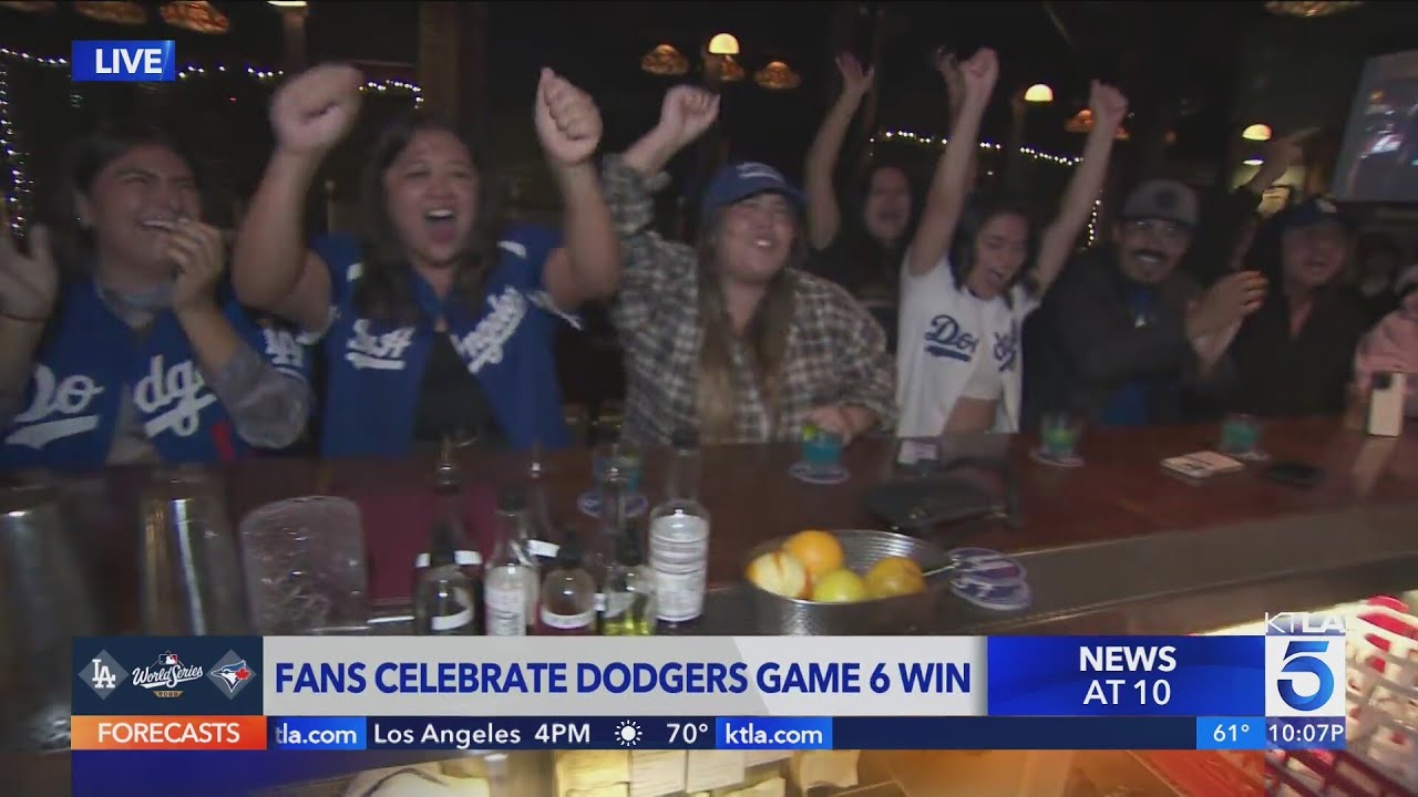 L.A. Celebrates Dodgers' Thrilling Victory in Game 6 of 2025 World Series 🏆
