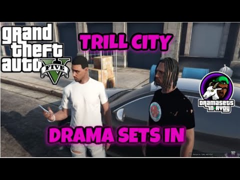 GTA RP: Trappin' in Trill City with Drama Sets 🎮