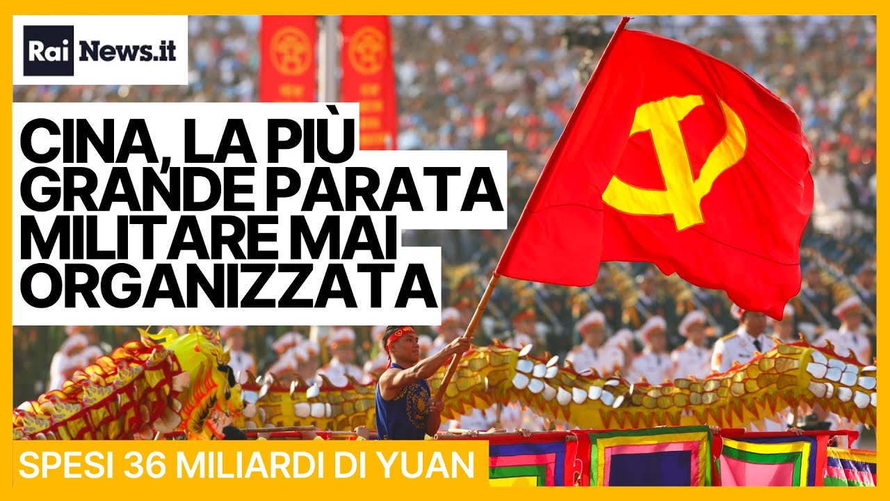 Incredibile: La più grande e costosa parata militare mai organizzata a Pechino 🇨🇳