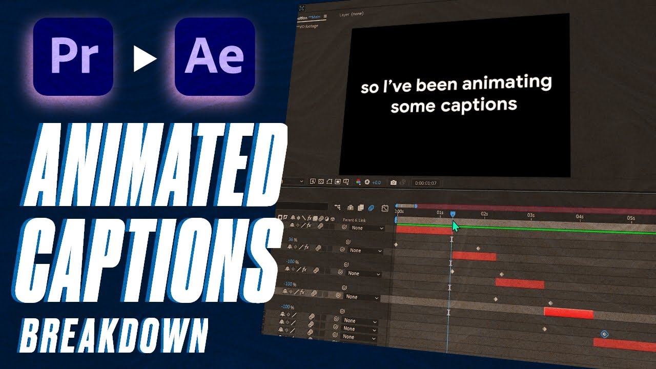 Creating Captions in After Effects π₯
