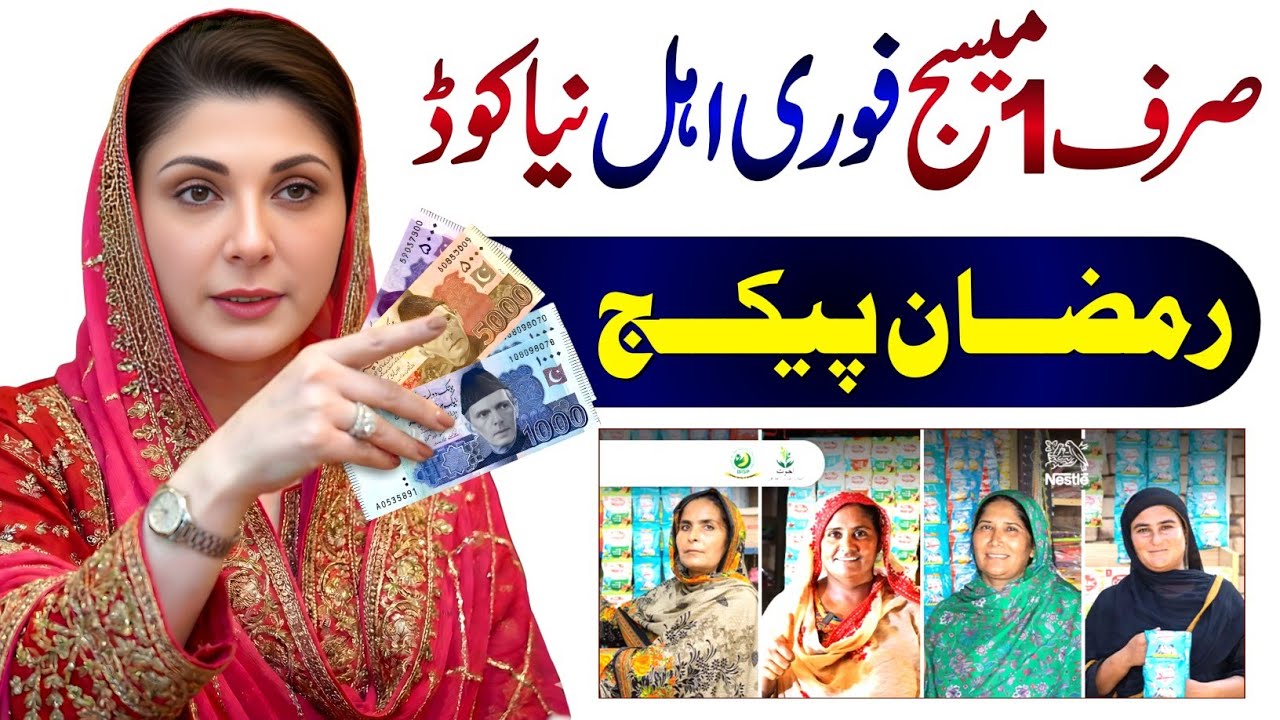 Ramzan Relief Packages: Apply & Check CNIC Code