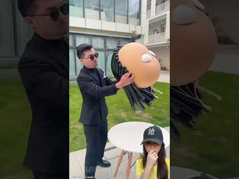 BUAT BALON NACA JUMBO ⁉️#shorts #funny #dubbing #comedy