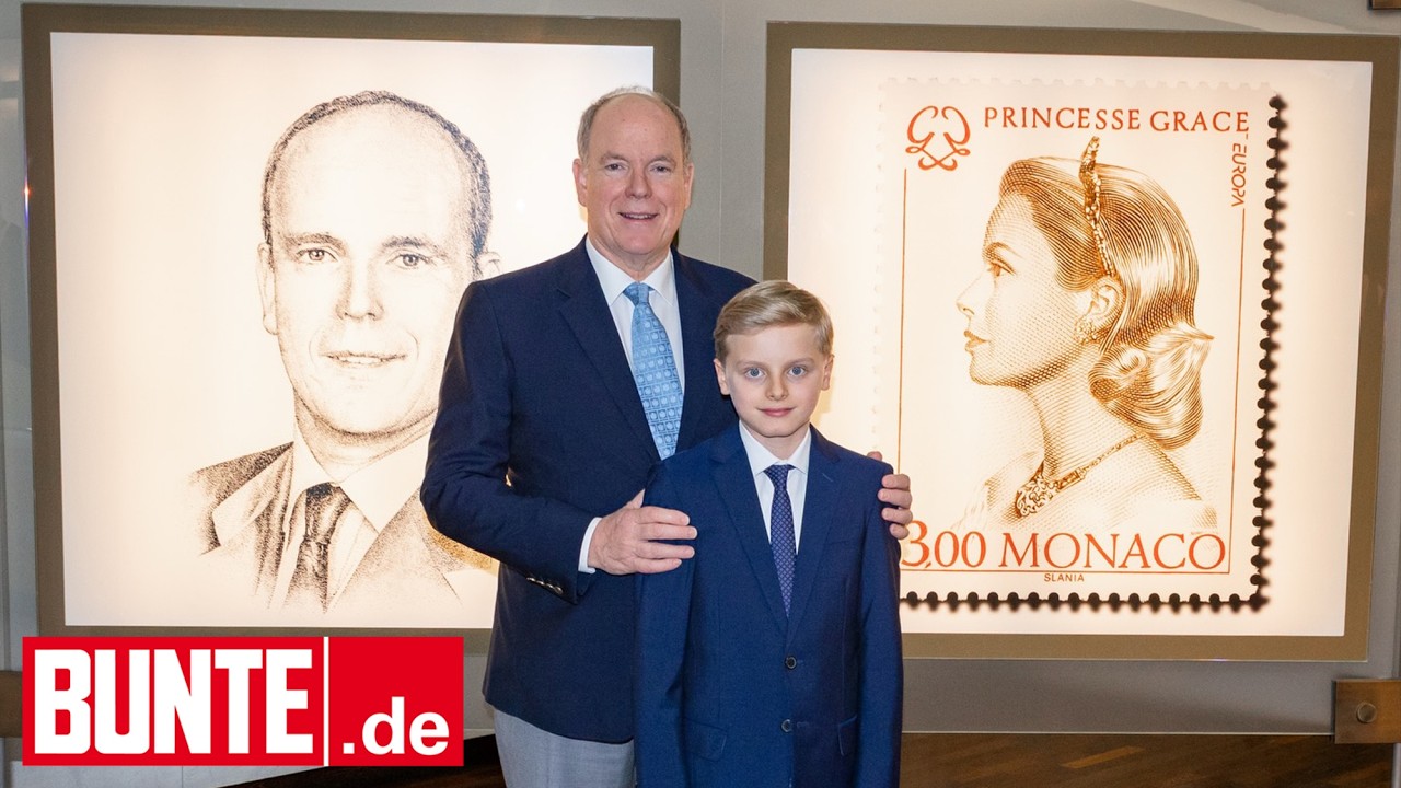 Kleiner Prinz Jacques stiehlt die Show bei Termin