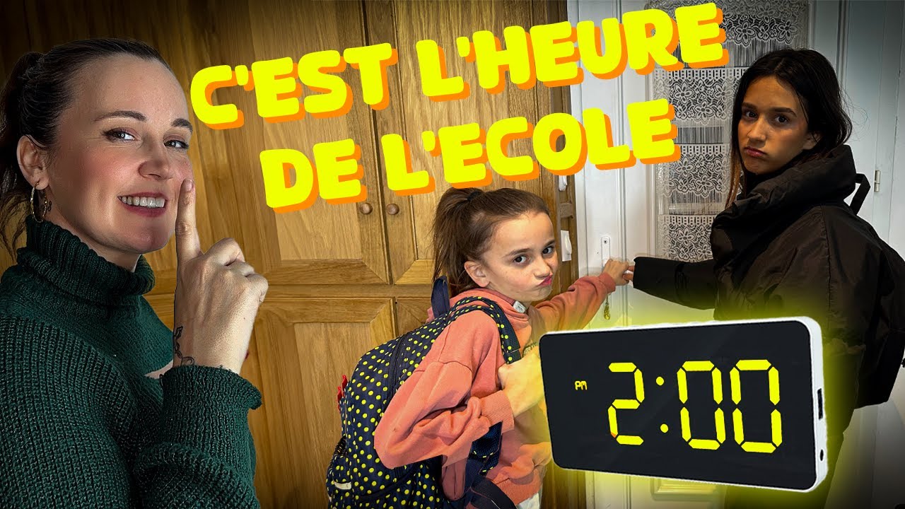 Prank: Elles partent à l'école à 2h du matin 😱