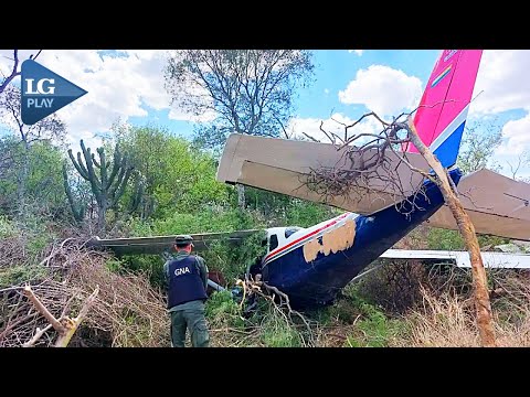 Una avioneta con droga se estrelló en el sur de Salta