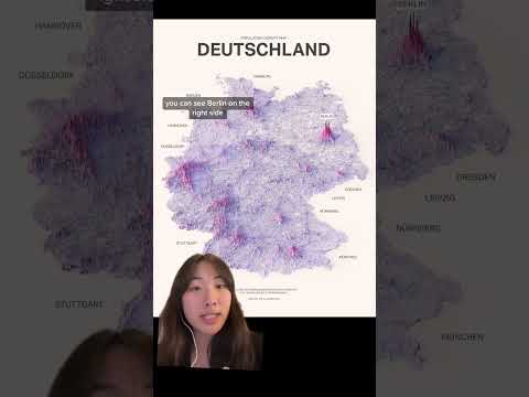 3D Art & Data Visualization = 🤯😎 #3dart #datascience #maps