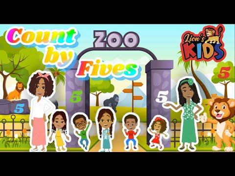 Count by 5's to 100 | Fun Counting Song 🦁