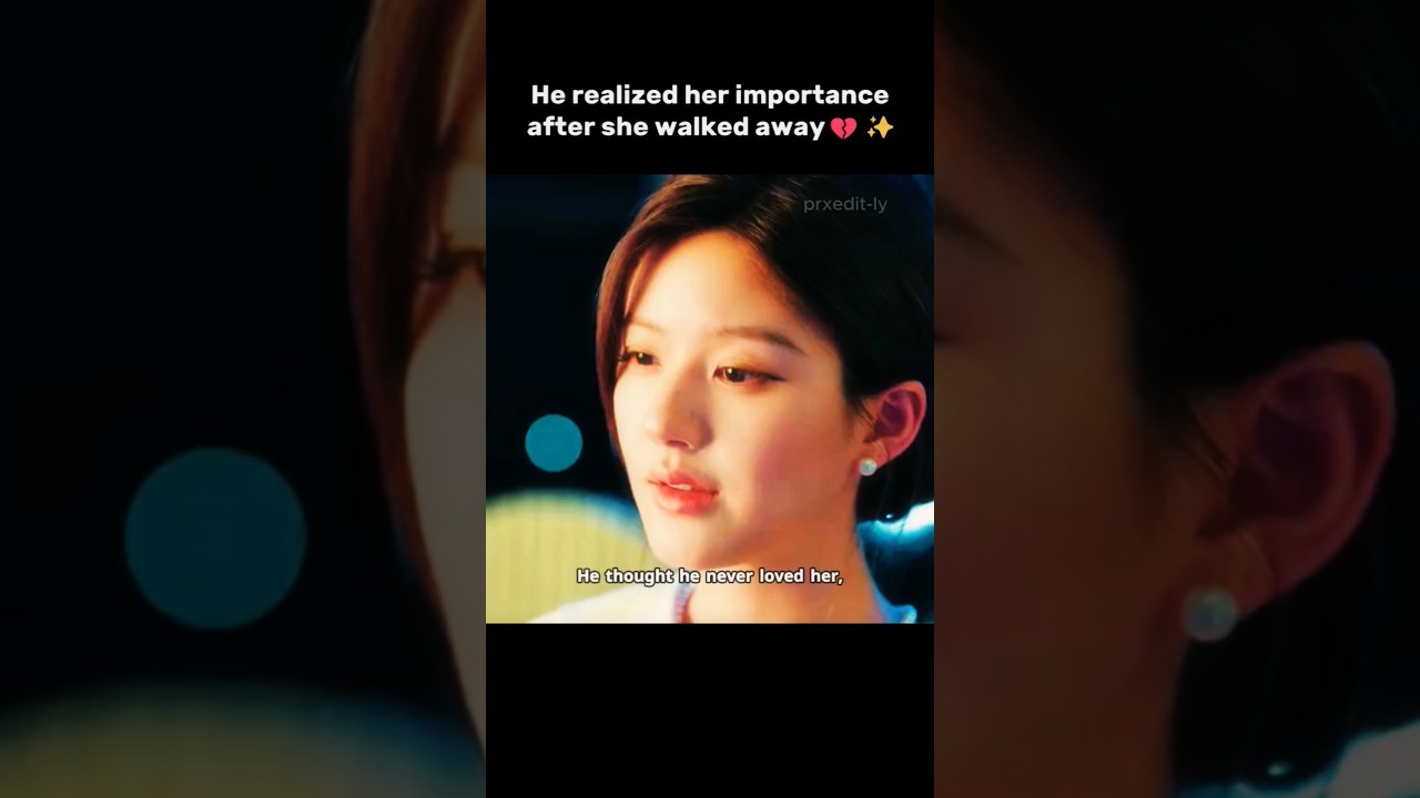 He Finally Recognized Her True Worth😎