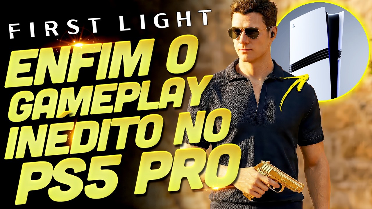 ENFIM O GAMEPLAY DE 007 FIRST LIGHT RODANDO NO PS5 PRO!!!