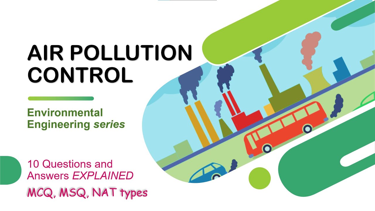 Air Pollution & Environmental Engineering for GATE Civil & ESE Civil 🚀
