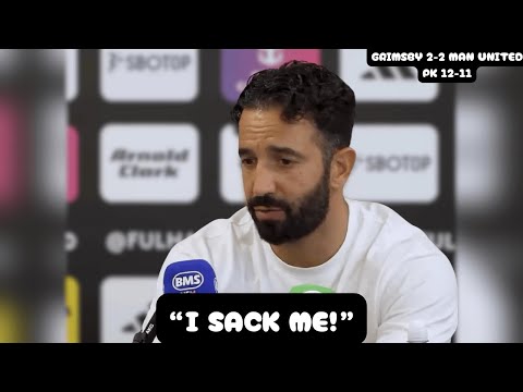 Amorim BLASTS His Players After Grimsby EMBARRASSMENT - Post Match Interview