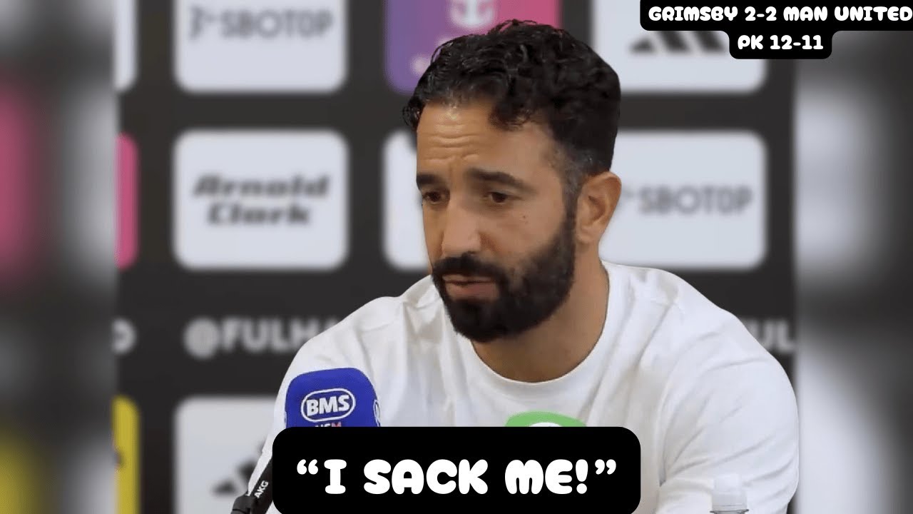 Ruben Amorim Rages at Players After Shock Grimsby Defeat 😮