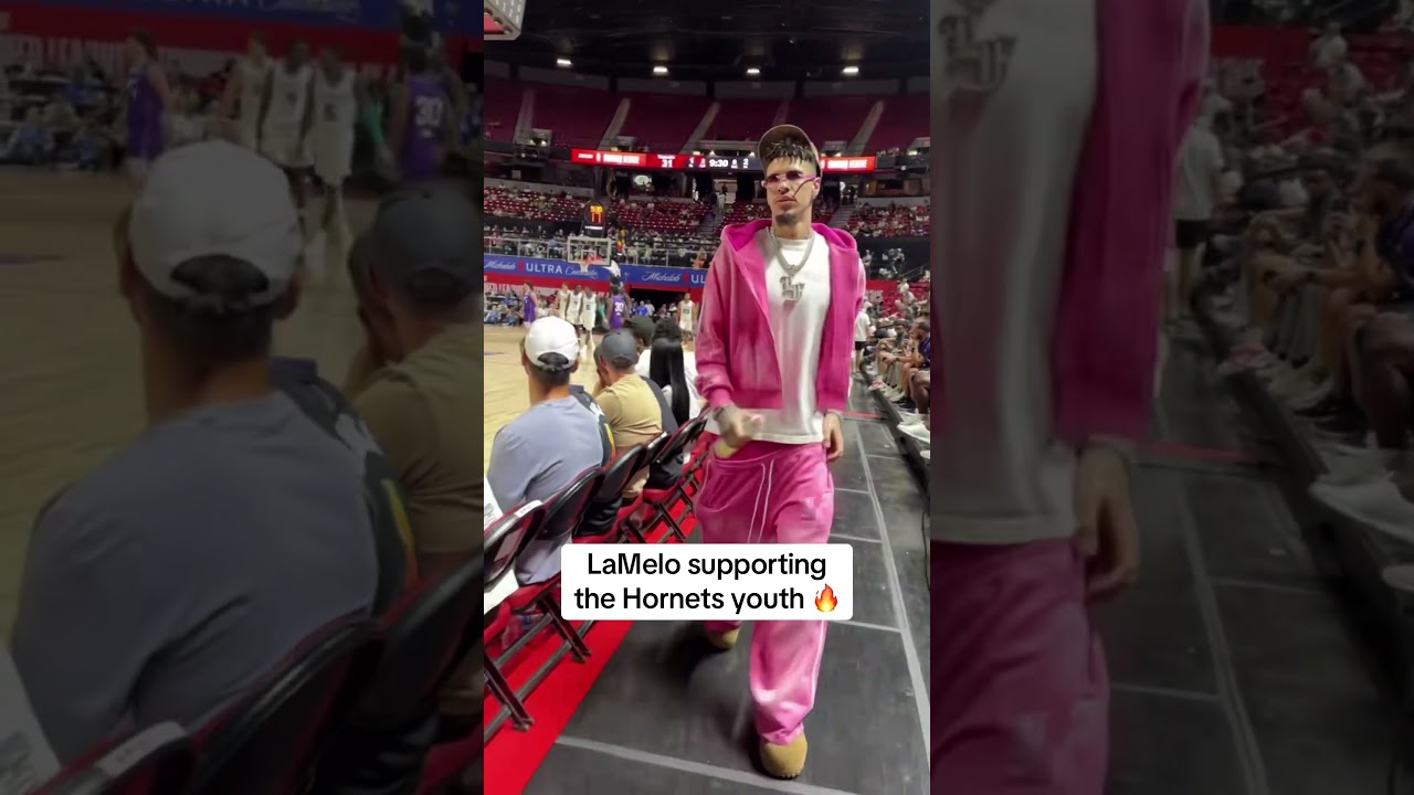 LaMelo Shines in Vegas Support for Hornets đź‘€