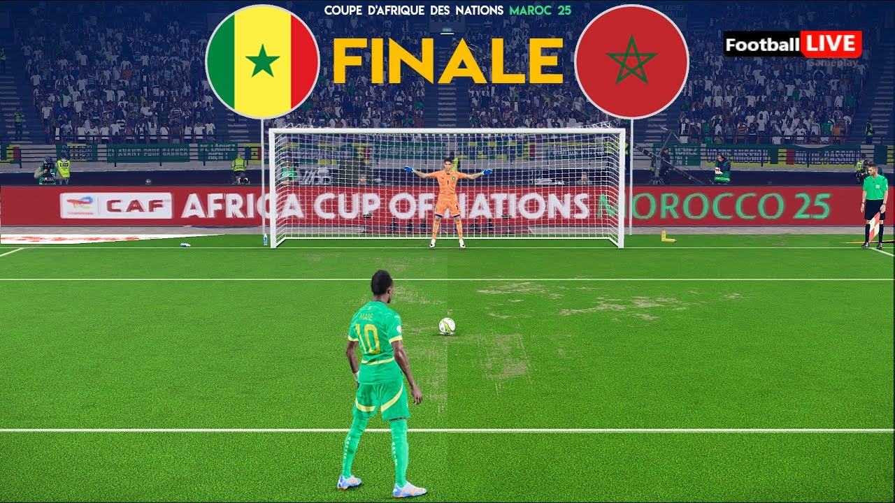 Sénégal vs Maroc - Finale CAF 2025 Penalty Shootout ⚽