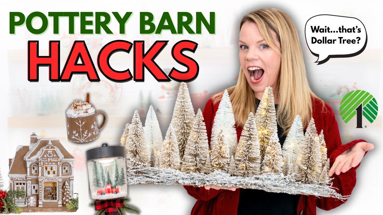 Affordable Cozy Christmas Decor Ideas from Dollar Tree 🎄