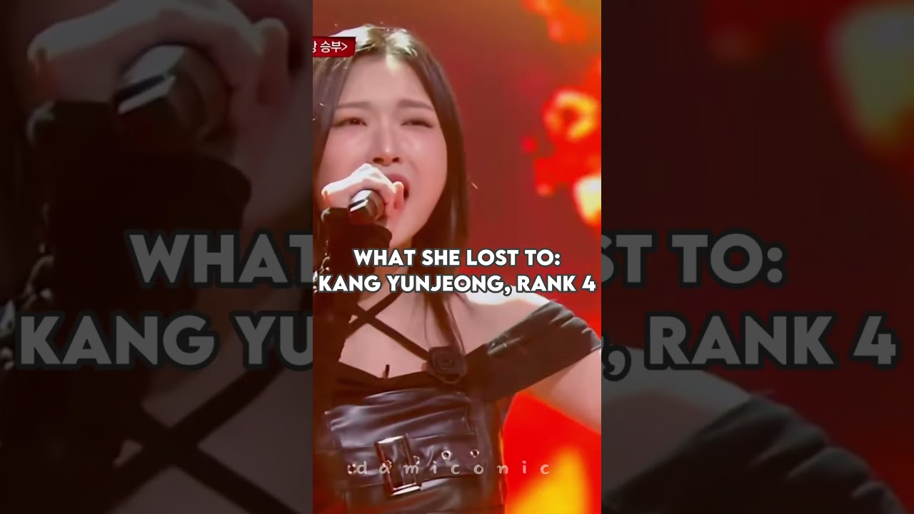 Rooting for Minseo! 😢 | #Eleven #YoonMinseo #GirlsOnFire #Kpop #SurvivalShow