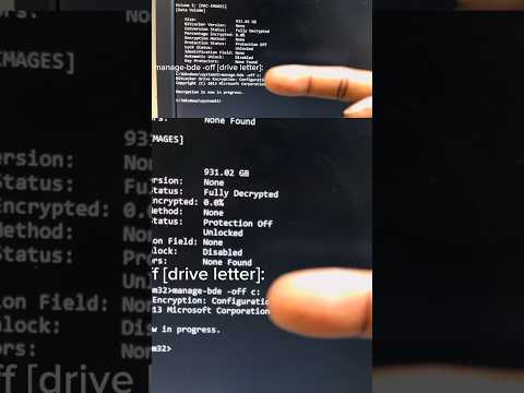 How to unlock #bitlocker #computer #repair #pcs #fix #decryption #encryption #windows10 #windows11