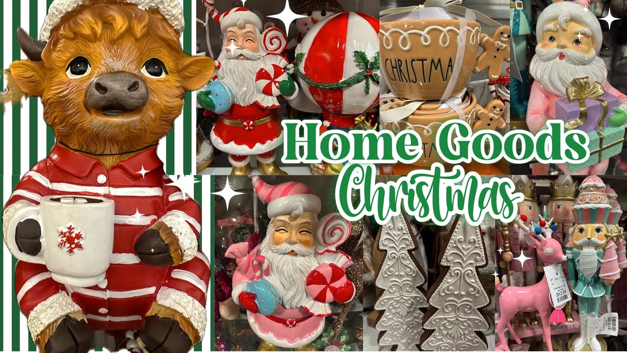 HomeGoods Christmas 2025 Decor Tour 🎄