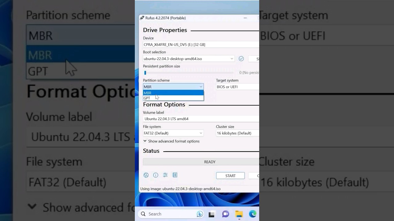 MBR vs GPT in Rufus: Which Partition Scheme Should You Choose? 🖥️