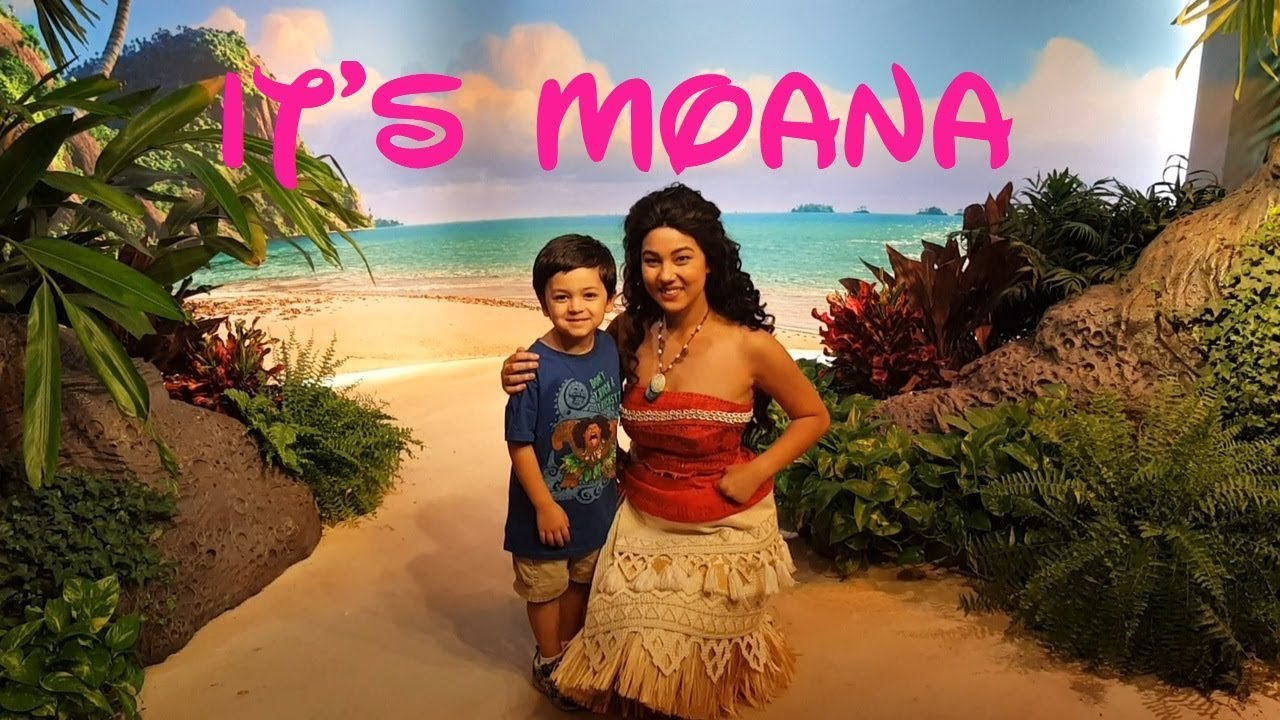 Meet Moana at Disney Hollywood Studios πΊ