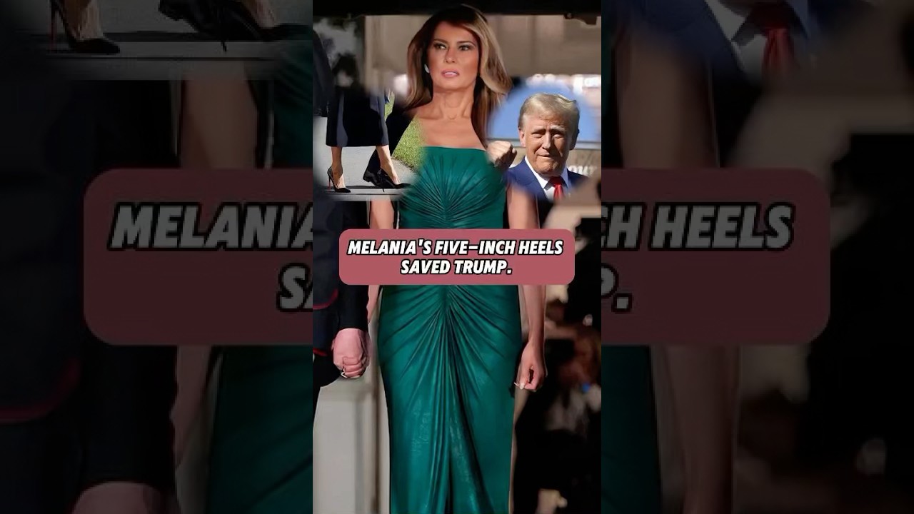 Melania's 5-Inch Heels Save Trump 👠