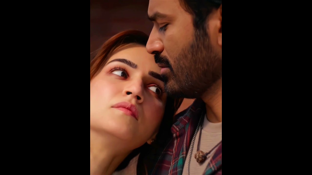 Emotional Love Edit | Dhanush & Kriti Sanon in 'Tere Ishq Mein Sad' ❤️ | 4K High-Quality Video