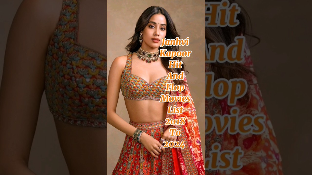 janhvi Kapoor hit and flop movies list 2018 to 2024 #janvikapoor #ulajh