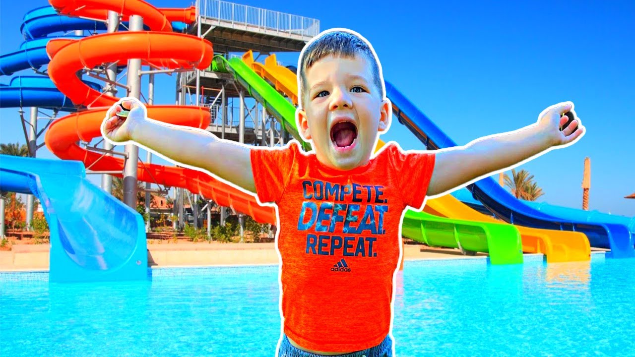 Epic Water Slide Adventure! Family Fun Day at Safari Joes Water Park 🌊