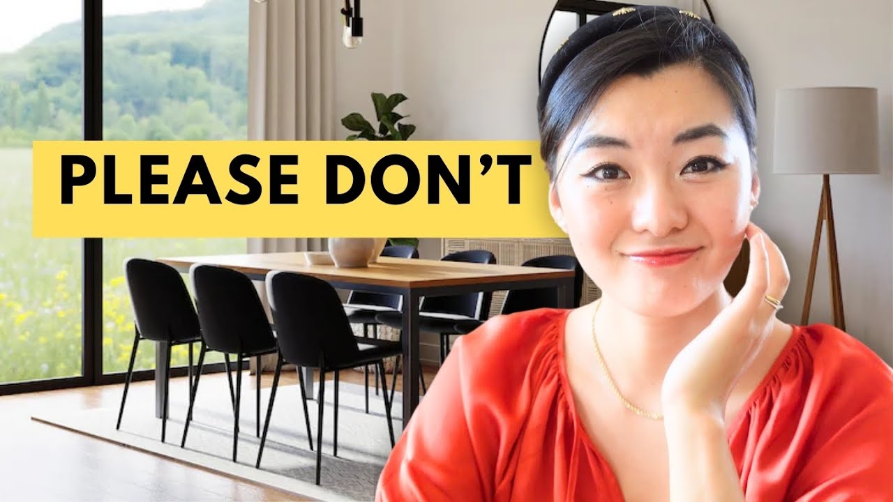 6 Common Dining Room Design Mistakes & Fixes 🍽️