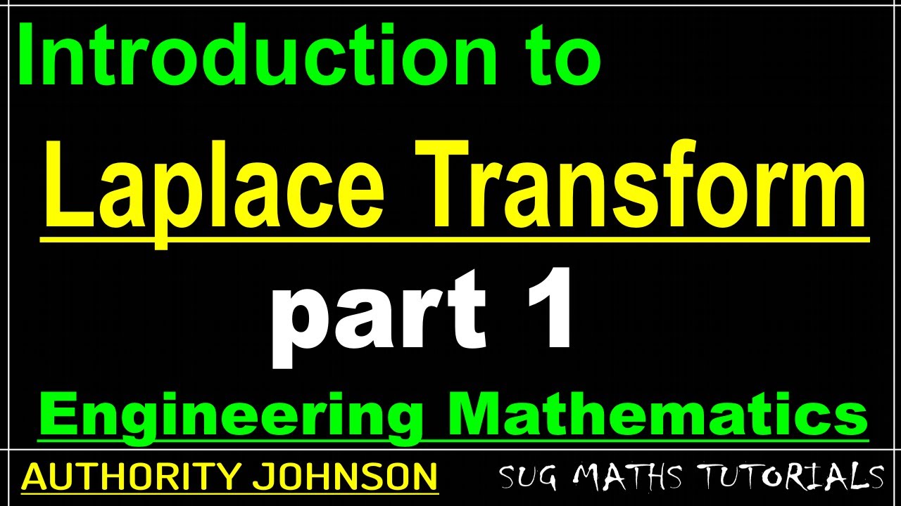Laplace Transform Basics π