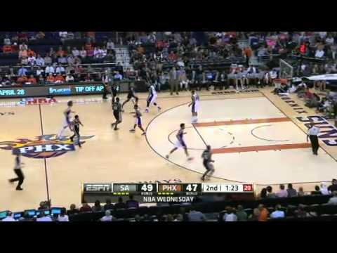 NBA San Antonio Spurs Vs Phoenix Suns Highlights April 25, 2012 Game Recap