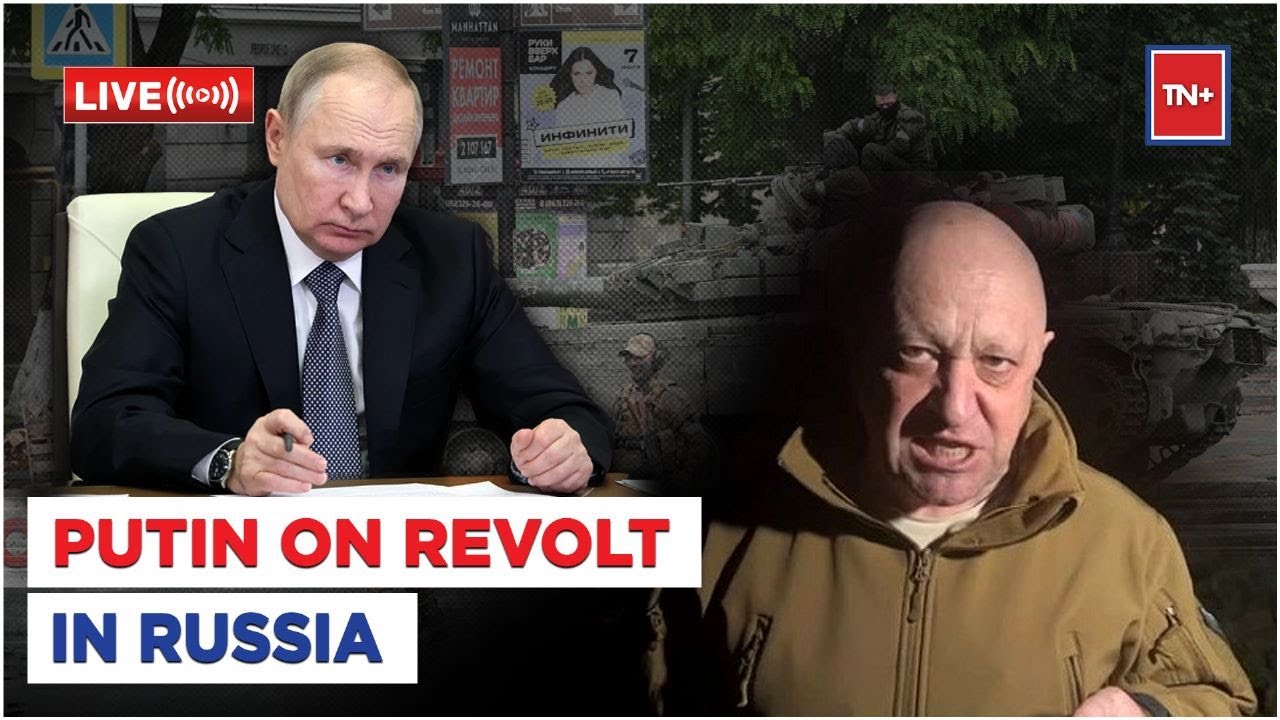 Russia Revolt Live: Putin to Address Nation After Wagner Mutiny 🇷🇺