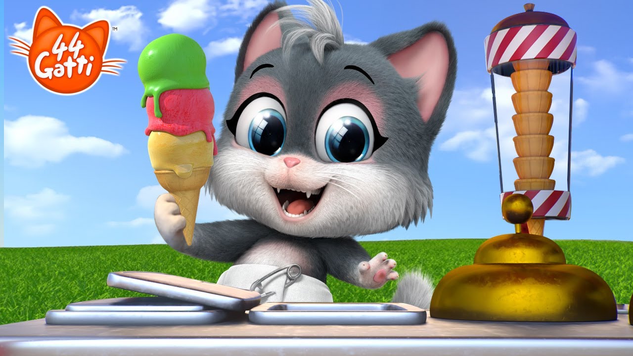 44 Gatti | Furto di gelato! 🍧🍦 Baby Pie, il gattino più goloso del mondo!
