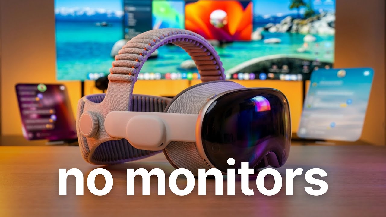 Behind the Scenes: My Apple Vision Pro Office Setup