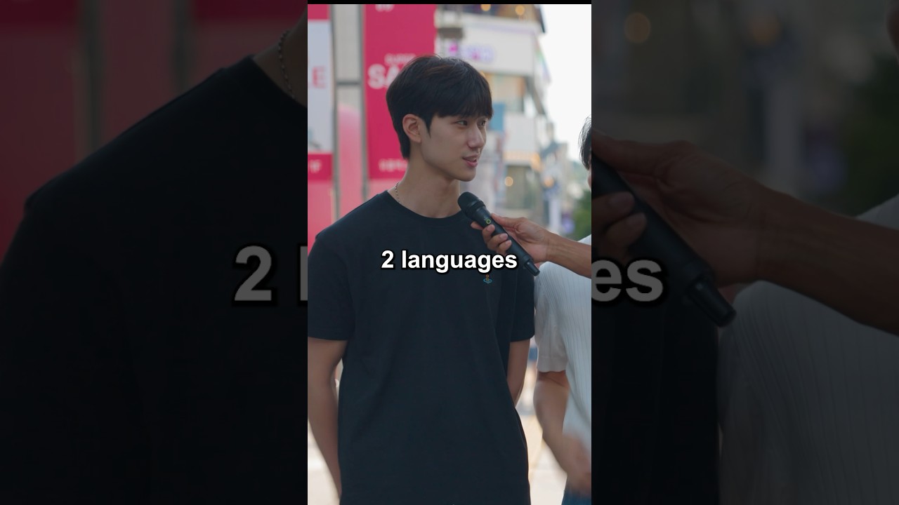 Languages Spoken by South Koreans