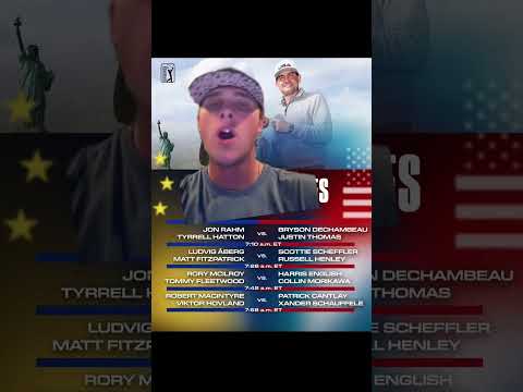 Ryder Cup 2025 Friday Predictions #golf #golfswing #golfer #fyp