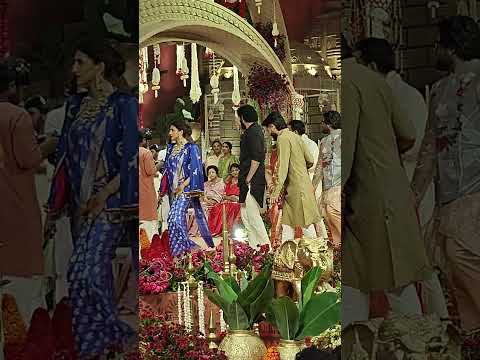 Rana & Naga Chaitanya at Narne Nithin's Marriage | #ranadaggubati #nagachaitanya#narnenithiin#shorts