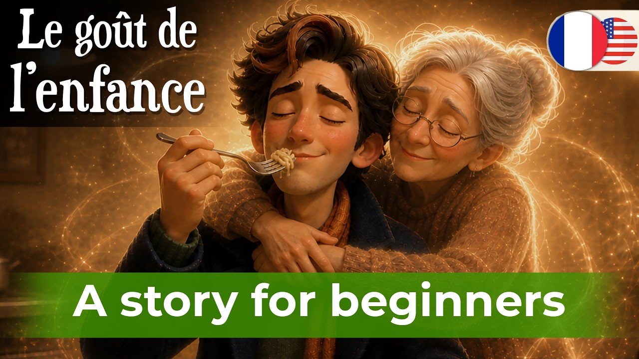 LEARN FRENCH Easily with Short and Cute Story (A1-A2) - Le goût de l’enfance