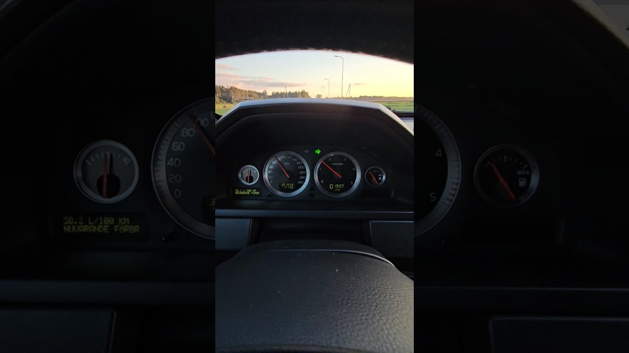 Volvo XC90 D5 0-100 km/h Acceleration 🚗