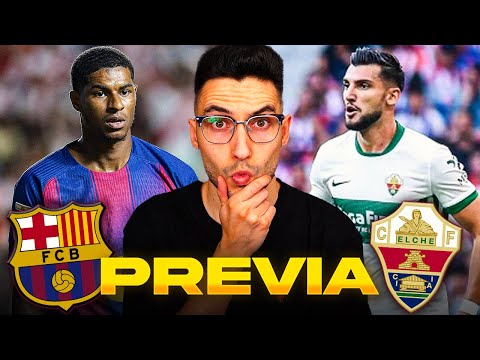 FC BARCELONA vs ELCHE ¡CUIDADO con la SORPRESA! (PREVIA y POSIBLES ALINEACIONES)