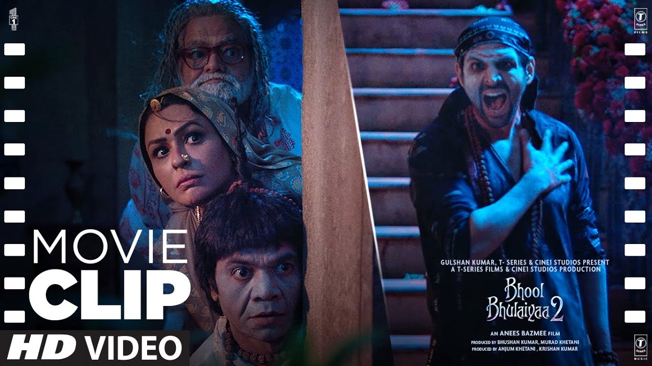 Bhool Bhulaiyaa 2 Scene #17: 'Hamare Pa Bhi Ek Bhoot Hai' | Kartik, Kiara, Tabu 🎬