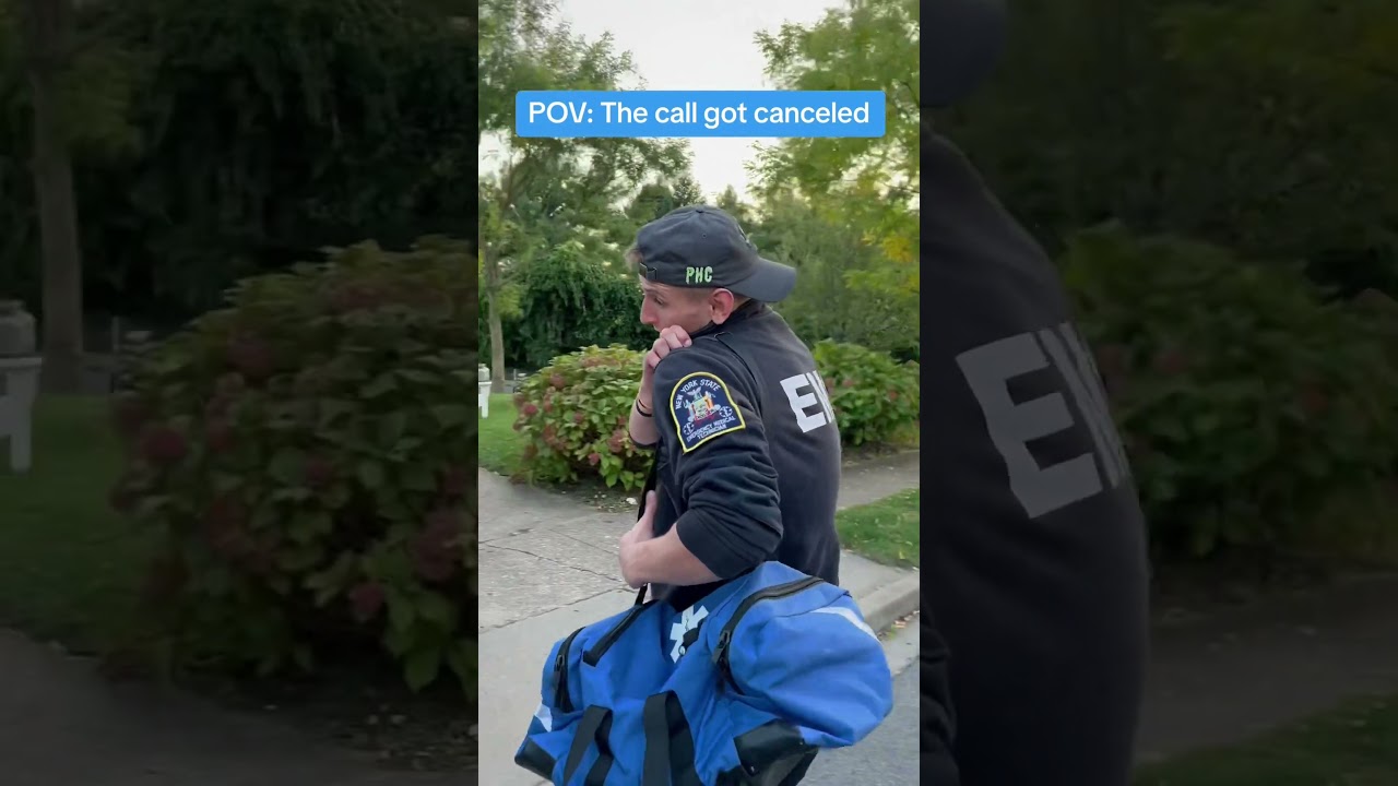 POV: Getting 'Canceled on Scene' 🚑