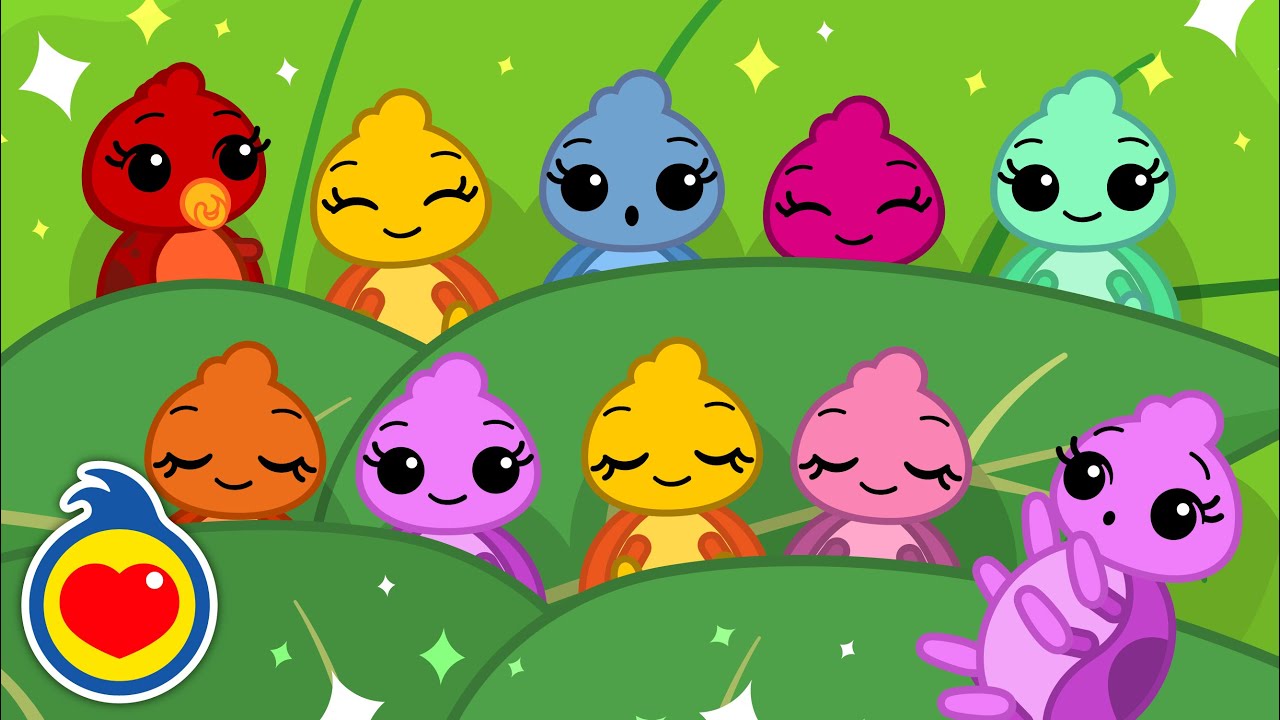 Diez en la Cama - Canción Infantil de Plim Plim