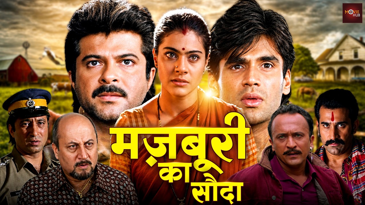 अनिल कपूर, काजोल की ब्लॉकबस्टर रोमांटिक एक्शन मूवी 🎬