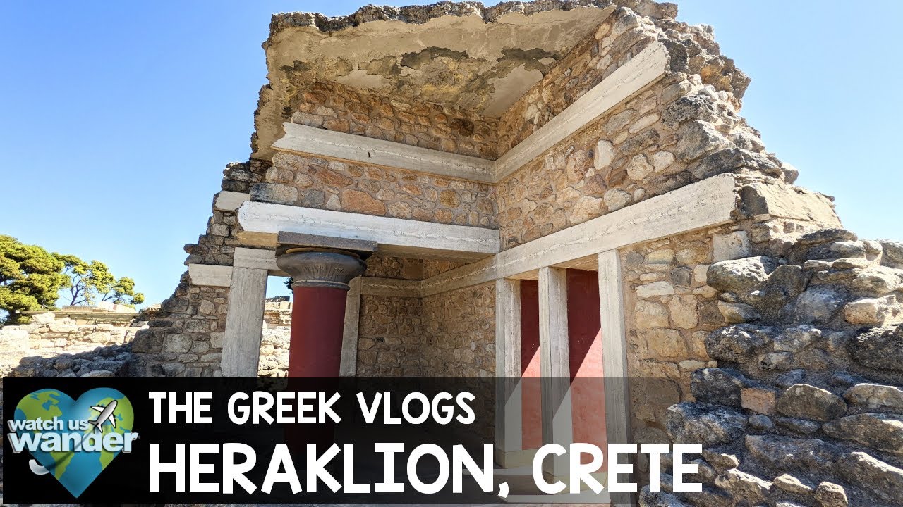 Greek Vlogs: Exploring Knossos Palace & Heraklion ๐๏ธ