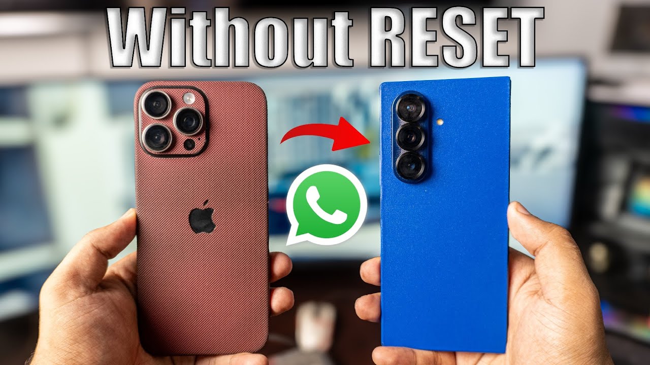 Transfer WhatsApp Chats from iPhone to Samsung 📱