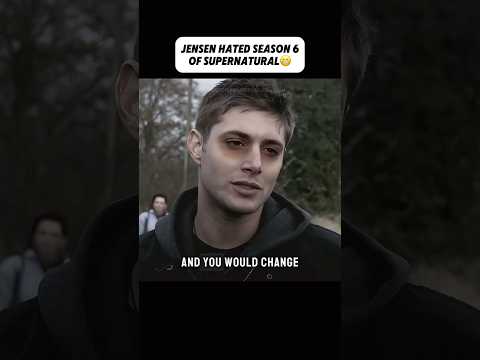 Jensen Hated Season 6 Of Supernaturalð¬ #shorts #jensenackles
